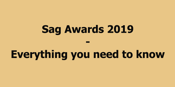 Sag Awards 2019