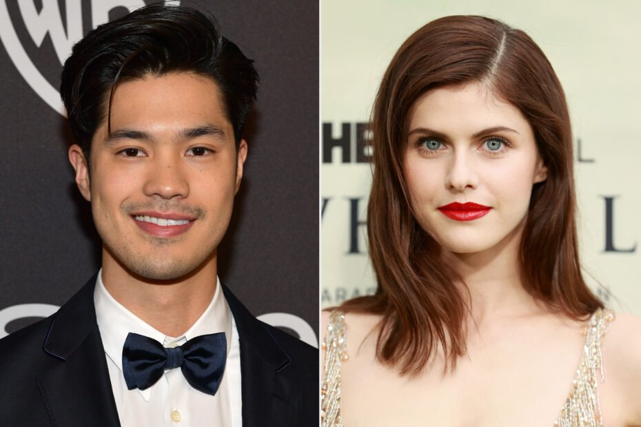 Alexandra Daddario and Ross Butler